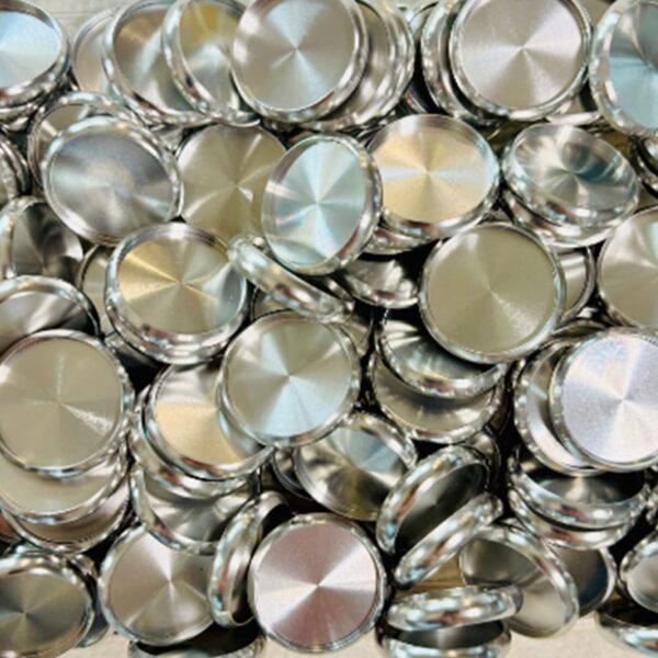 Disques à reliure en aluminium - Argent