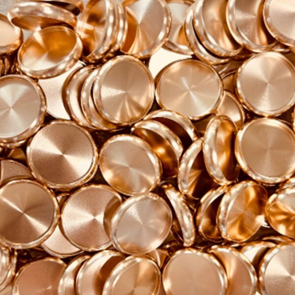 Disques à reliure en aluminium - Rose